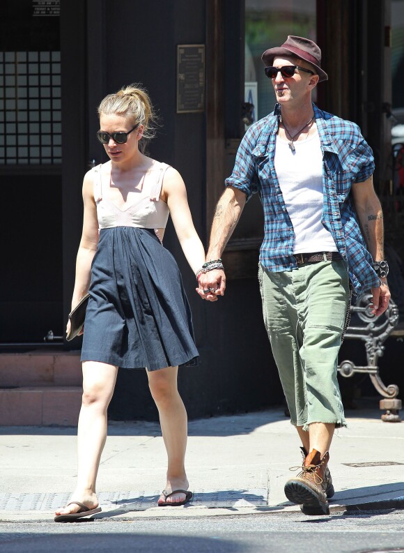 Piper Perabo et Stephen Kay dans les rues de New York, le 2 juillet 2012.