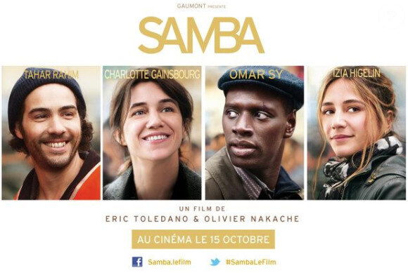 Affiche du film Samba d'Eric Toledano et Olivier Nakache