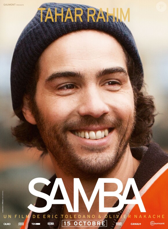 Affiche du film Samba d'Eric Toledano et Olivier Nakache avec Tahar Rahim