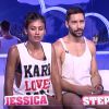 Steph et Jess démasqués dans la quotidienne de Secret Story 8, sur TF1, le mardi 29 juillet 2014