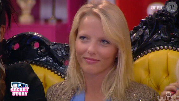 Joanna dans la quotidienne de Secret Story 8, sur TF1, le mardi 29 juillet 2014
