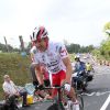 Exclusif - Dany Boon sur la 20e étape du Tour de France lors de l'Etape du Coeur pour l'association de Mécénat Chirurgie Cardiaque à Périgueux le 26 juillet 2014.