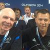 Le prince Harry a photobombé avec brio le selfie de Trevor Shailer et Gordon Tietjens le 28 juillet 2014 aux Jeux du Commonwealth, à Glasgow.