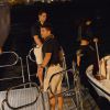 Zac Efron et Michelle Rodriguez ont fait la fête sur le yacht de Justin Bieber à Ibiza, le 31 juillet 2014.