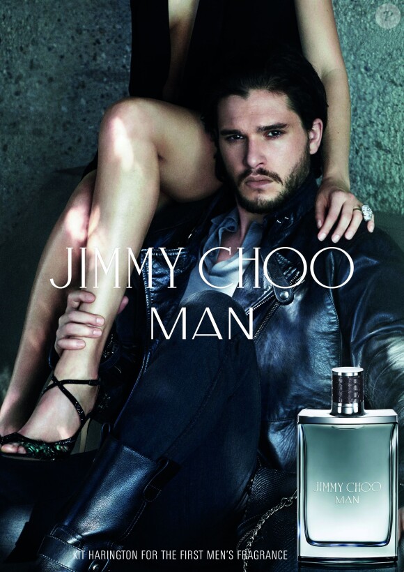 Kit Harington pour le parfum Jimmy Choo Man, campagne signée Peter Lindbergh, 2014.