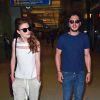 Kit Harington et Rose Leslie de Game of Thrones, à l'aéroport de LAX, Los Angeles, le 23 juillet 2014. Les tourtereaux se sont remis ensemble !