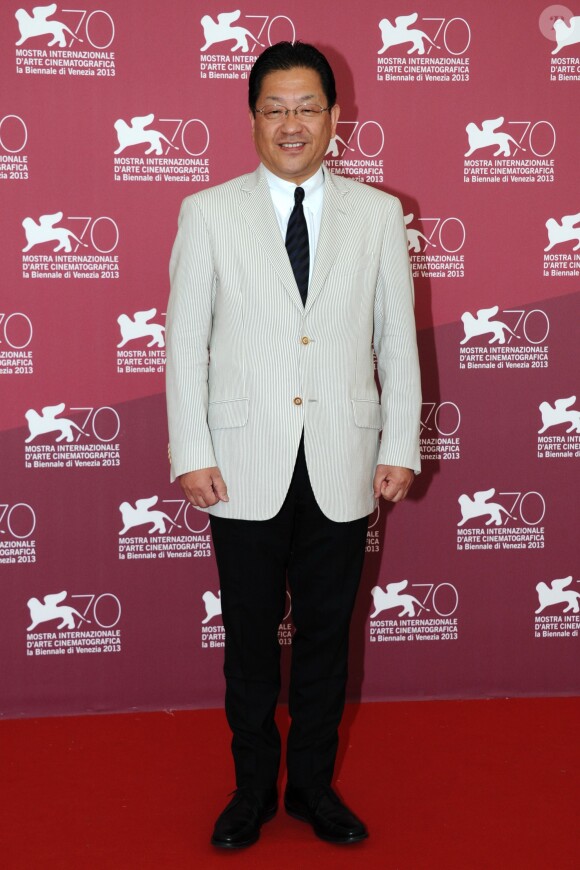 Le président de Studio Ghibli Koji Hoshino à Venise le 1er septembre 2013.