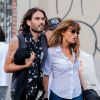 Russell Brand et Jemima Khan à New York, le 15 septembre 2013.
