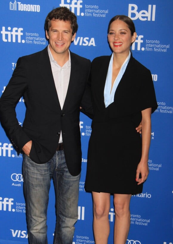 Guillaume Canet et Marion Cotillard au festival du Film de Toronto le 10 septembre 2013.
