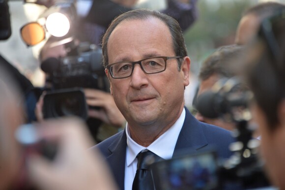 François Hollande à Paris le 31 juillet 2014.