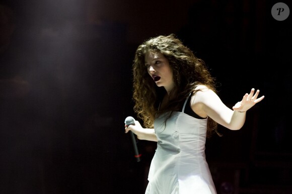 Lorde à Lisbonne au Portugal le 31 mai 2014.