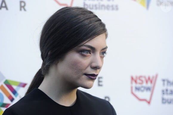 Lorde à Sydney, le 1er décembre 2013.