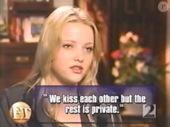 Joanna, en interview pour Entertainment Tonight, au début des années 2000.
