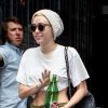 Miley Cyrus dans les rues de New York City, le 6 août 2014.