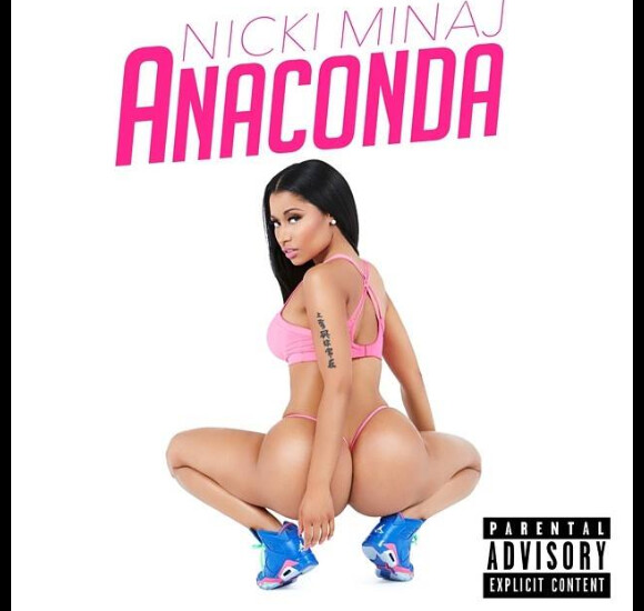 La pochette très osée d'Anaconda, le nouvel album de Nicki Minaj.