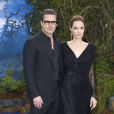  Brad Pitt et Angelina Jolie &agrave; l'avant-premi&egrave;re du film Mal&eacute;fique &agrave; Londres, le 8 mai 2014. 