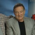 Robin Williams répondant à une question sur sa quasi-homonymie avec Robbie Williams.