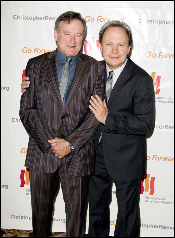 Robin Williams et Billy Crystal à Los Angeles le 6 juin 2007