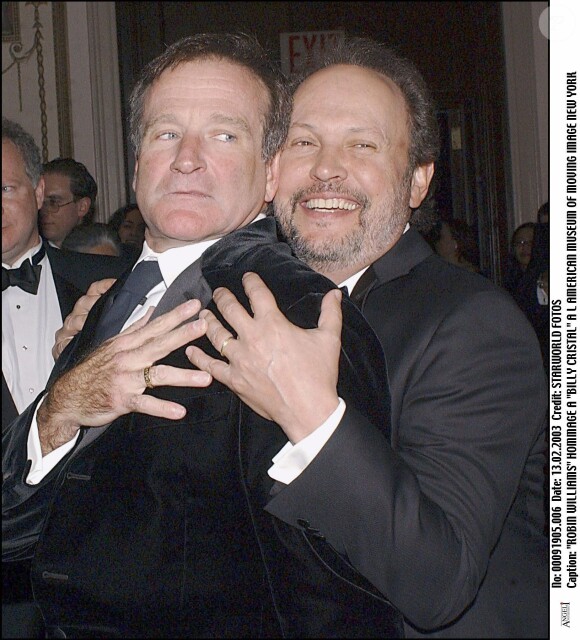 Robin Williams et Billy Crystal à New York le 13 février 2003