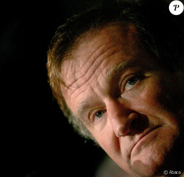 Robin Williams lors de la promotion de The Big White à Rome le 15 novembre 2005