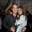 Robbie Williams et sa femme Ayda Field à la soirée Spencer Hart au Selfridge's à Londres, le 10 février 2011.