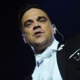 Robbie Williams à Prague, le 26 avril 2014.