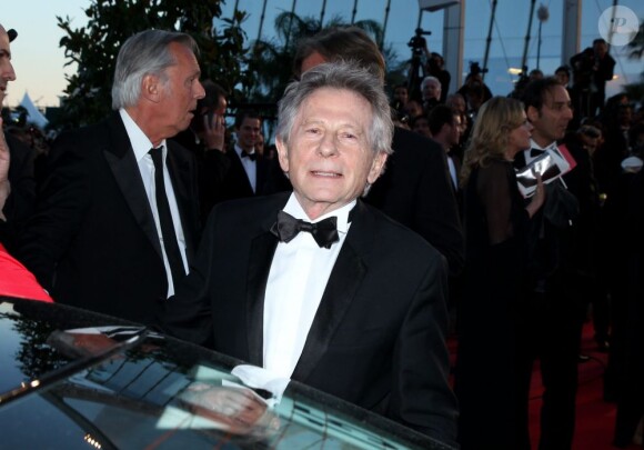 Roman Polanski - Après la projection du film "La Vénus à la fourrure" lors du 66e Festival de Cannes, le 25 mai 2013.