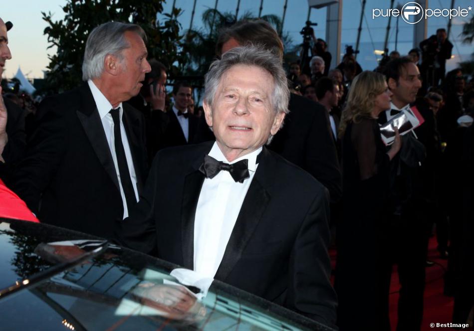 Roman Polanski - Après la projection du film &quot;La Vénus à la fourrure&quot; lors du 66e Festival de Cannes, le 25 mai 2013.