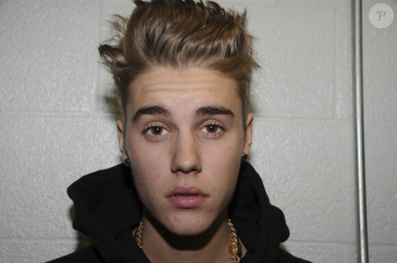 Justin Bieber lors de son arrestation à Miami, le 23 janvier 2014.
