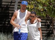Lea Michele : En sueur mais amoureuse, elle ne lâche plus son chéri