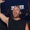 David Guetta mixe lors d'une soirée au Gotha à Cannes le 15 août 2014.