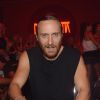 David Guetta mixe lors d'une soirée au Gotha à Cannes le 15 août 2014.