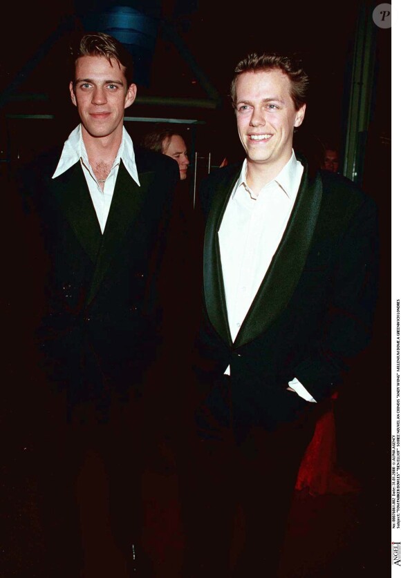 Ben Elliot et Tom Parker Bowles en 2000 à Londres.