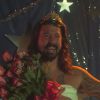 Dave Grohl des Foo Fighters a parodié Carrie pour l'Ice Bucket Challenge au profit de l'ALS contre la maladie de Charcot, le 19 août 2014