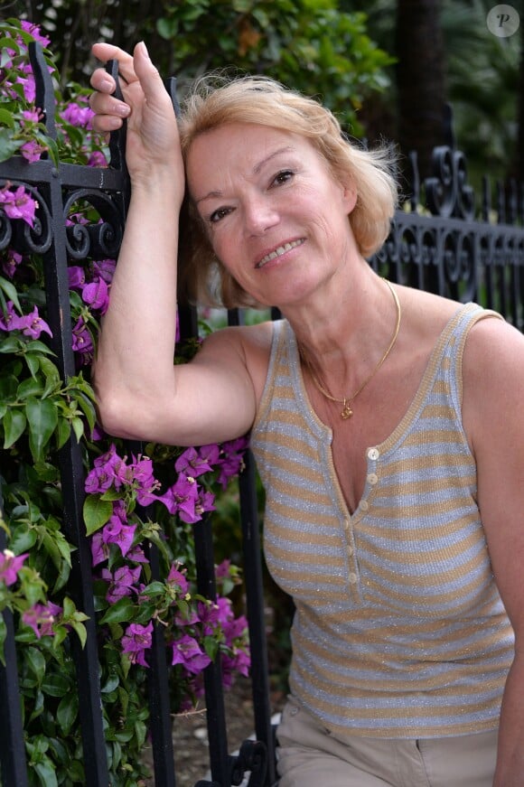 Brigitte Lahaie à Nice, le 15 juin 2014. 