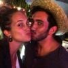 Barbara Morel, folle amoureuse de son compagnon Maxime Mermoz. Le couple est parent d'un petit garçon ! Août 2014.