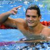 Florent Manaudou à Berlin, le 24 août 2014. 