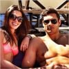 Fanny Skalli et son musclé Florent Manaudou, photo issue de son compte Instagram et publiée en mai 2014