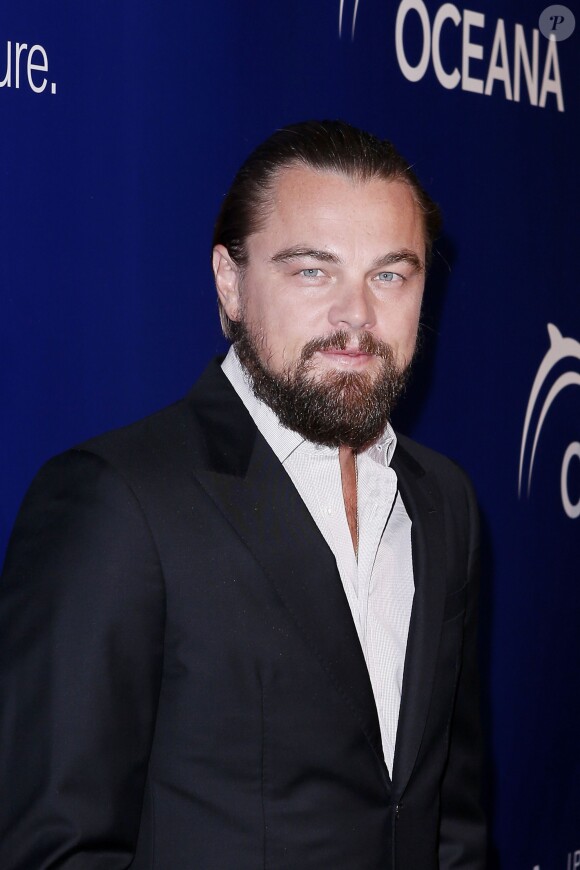 Leonardo DiCaprio barbu à Laguna Beach, le 16 août 2014.