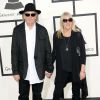 Neil Young et sa femme Pegi lors de la 56e cérémonie des Grammy Awards a Los Angeles, le 26 janvier 2014. 