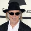 Neil Young lors de la 56e cérémonie des Grammy Awards a Los Angeles, le 26 janvier 2014.