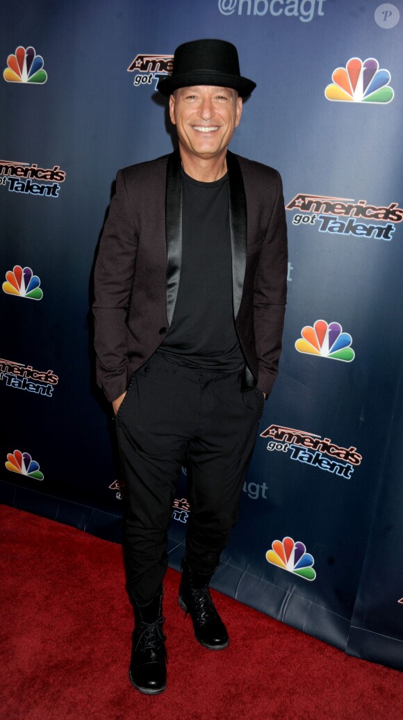 Howie Mandel lors du prime d'America's Got Talent à New York. Le 27 août 2014.