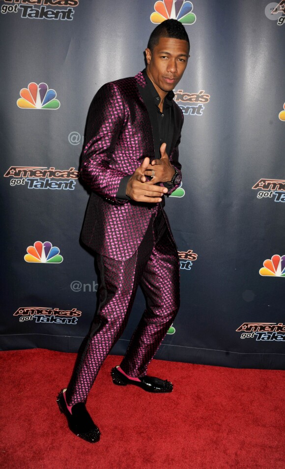Nick Cannon lors du prime d'America's Got Talent à New York. Le 13 août 2014.