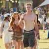 Bella Thorne, Tristan Klier au 3e jour du 2e week-end du Festival de musique de Coachella, le 20 avril 2014.