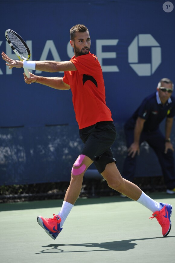 Benoît Paire lors de son second Tour à l'US Open le 28 août 2014 à New York