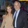 Patrice Laffont avec sa fille Mathilde Laffont - Inauguration de la Fête à Neu-Neu au Bois de Boulgone, à Paris le 29 août 2014.