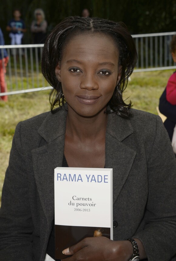 Rama Yade - 19ème édition de "La Forêt des livres" à Chanceaux-près-Loches, le 31 août 2014.