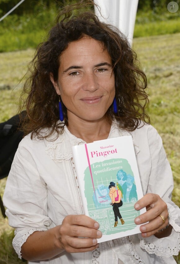 Mazarine Pingeot - 19ème édition de "La Forêt des livres" à Chanceaux-près-Loches, le 31 août 2014.