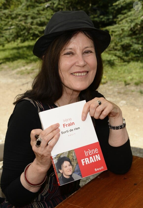 Irène Frain - 19ème édition de "La Forêt des livres" à Chanceaux-près-Loches, le 31 août 2014.