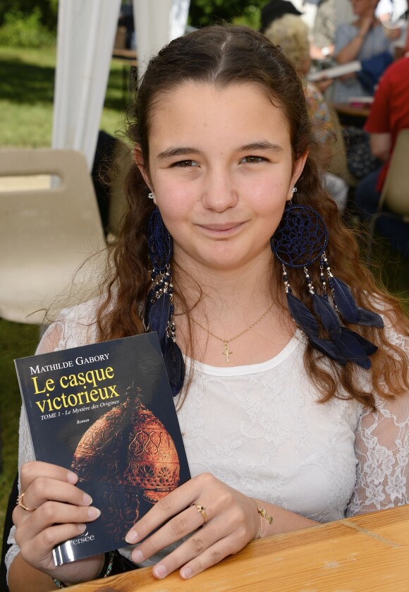 Mathilde Gabory - 19ème édition de "La Forêt des livres" à Chanceaux-près-Loches, le 31 août 2014.